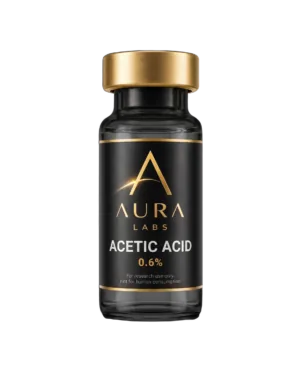 Acetic Acid Solution 0.6% 0.6% research vial - Aura Labs