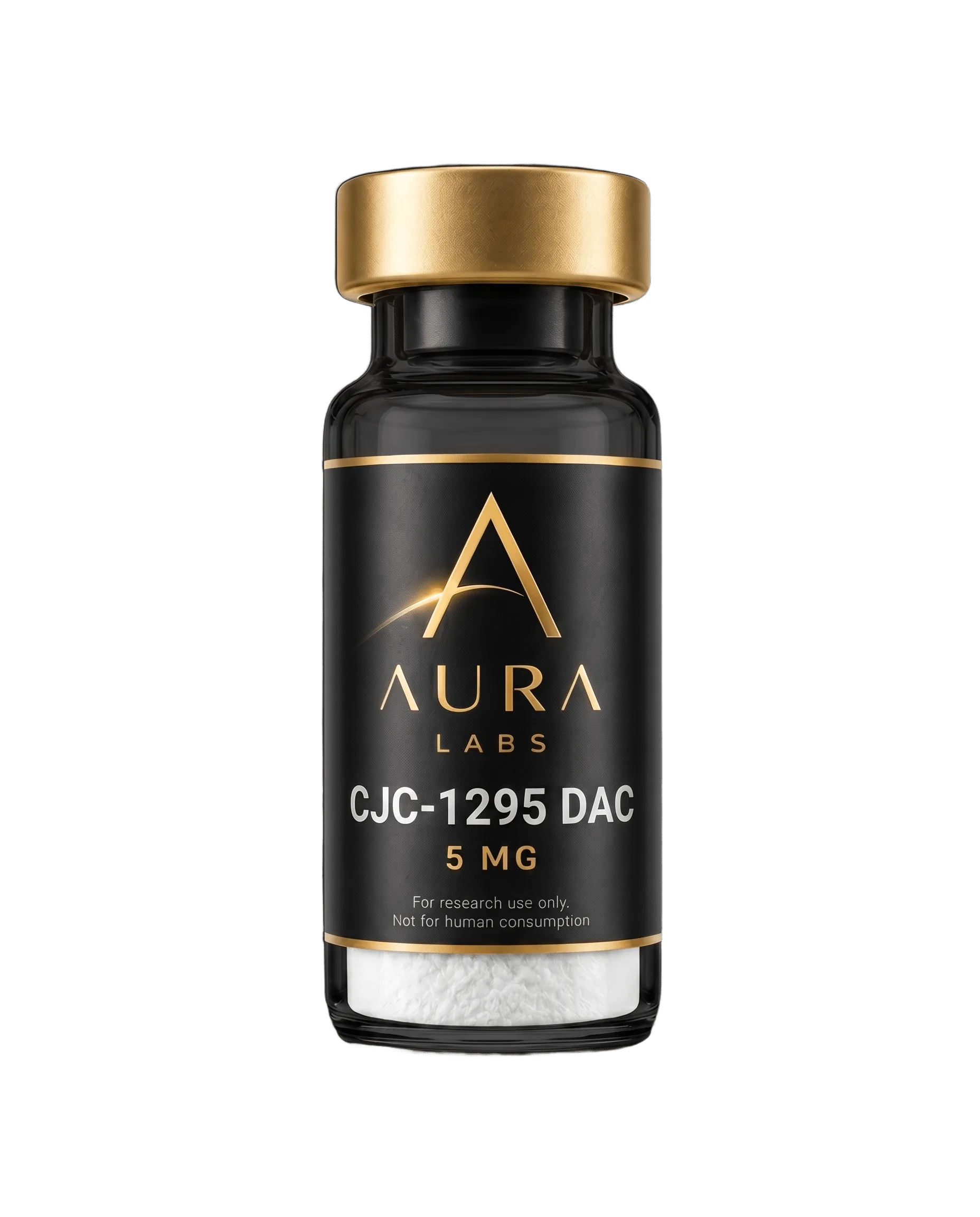 CJC-1295 DAC 5 MG research peptide vial - Aura Labs