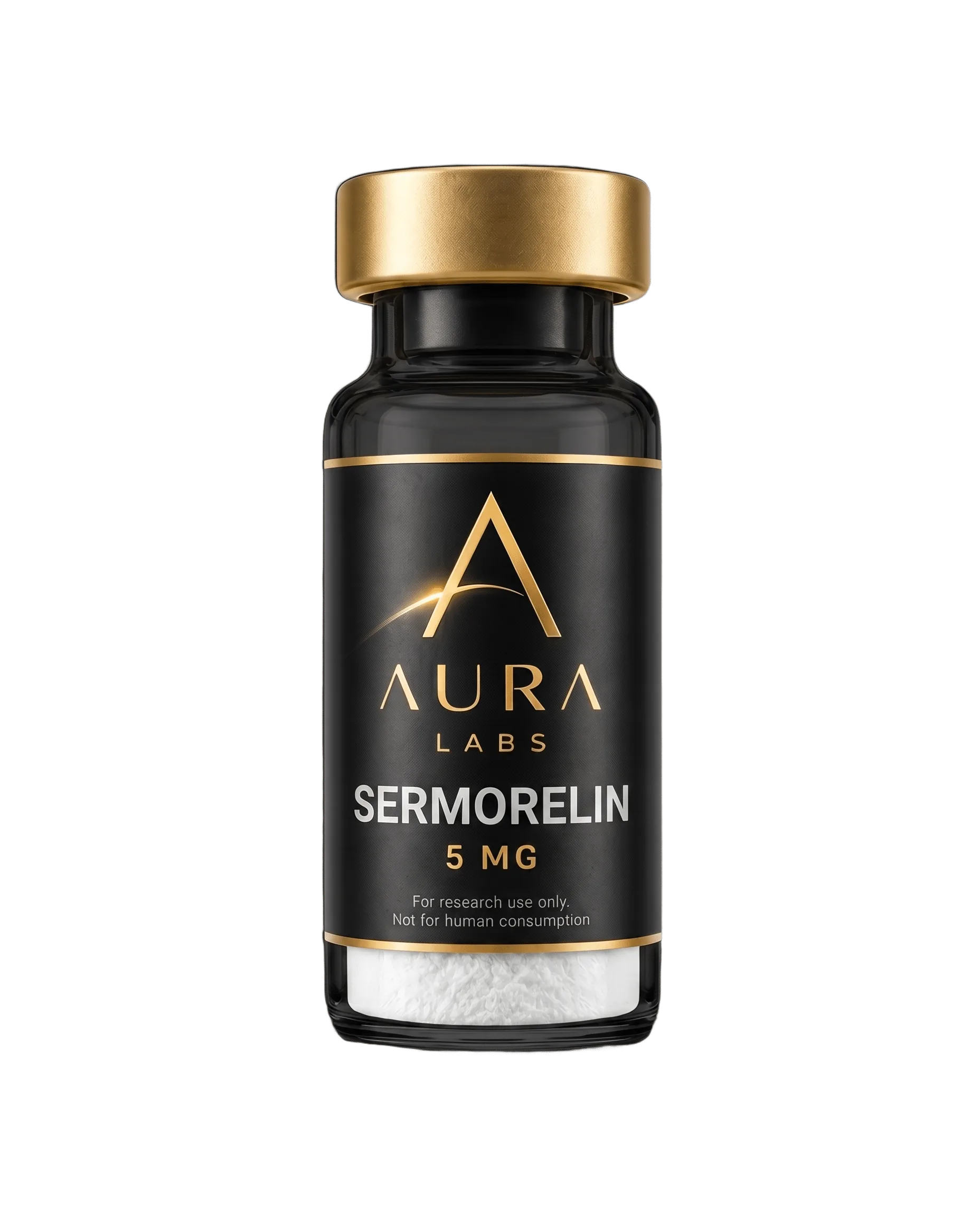 Sermorelin 5 MG research peptide vial - Aura Labs