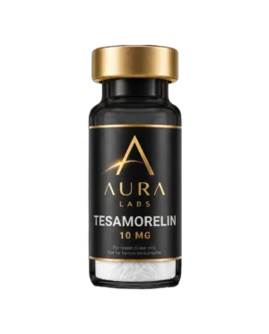 Tesamorelin 10 MG research peptide vial - Aura Labs